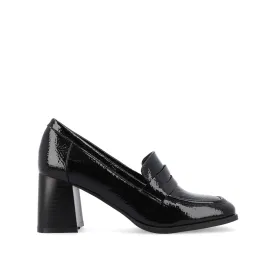 MALLEAH BLOCK HEEL LOAFERS IN WIDE